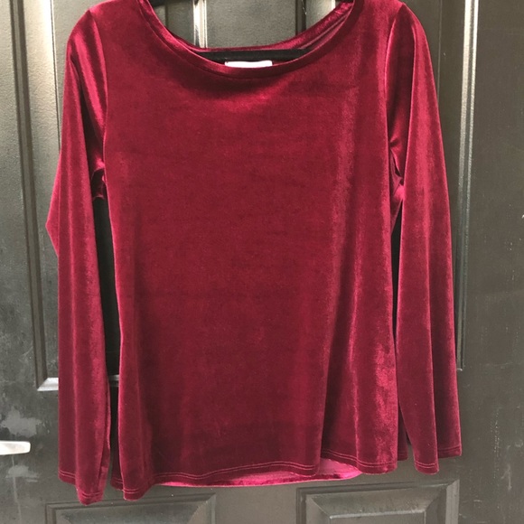 Crushed Velvet Long Sleeve - Picture 6 of 6